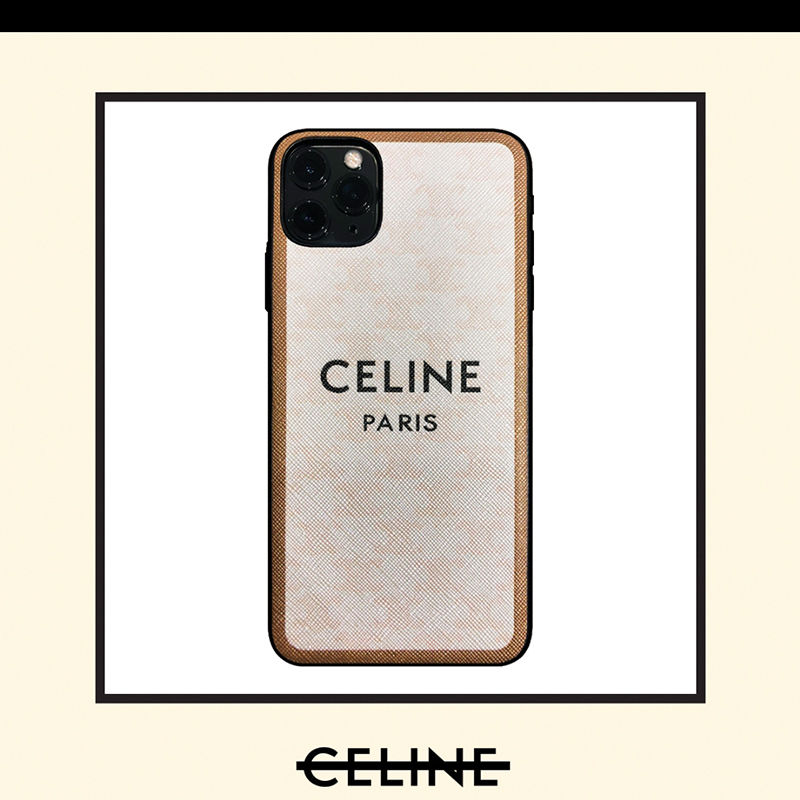 セリーヌ スマホ ケース 新作 iphone11/11pro ケース ネックストラップ celine iphone xr ケース パロディ