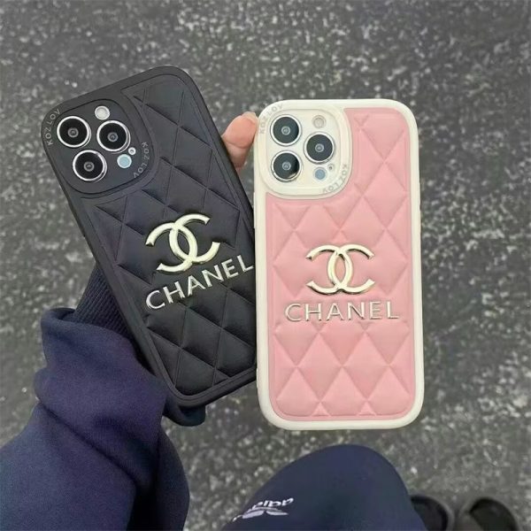 chanel iphone16 ケース iphone16pro/15pro ケース 人気 ブランド 女子 iphone15/14 ケース 大人 可愛い ハイブランド スマホケース レディース ブランド ダイヤ柄