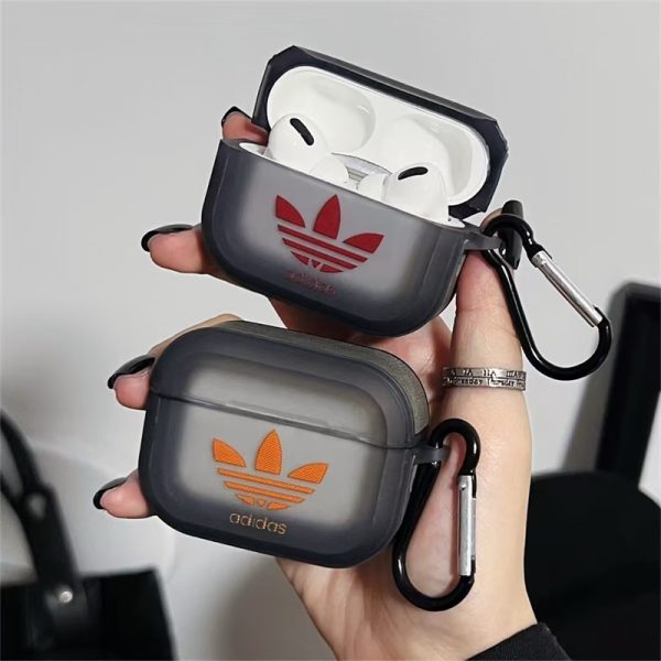 airpods ケース adidas airpods ケース 半 透明 airpods pro ケース アディダス airpods pro クリア ケース エアー ポッズ プロ ケース ブランド airpods ケース おしゃれ